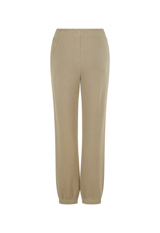 a-pair-of-beige-wide-leg-trousers-with-elastic-waistband-and-gathered-ankle-cuffs-shown-against-a-plain-white-background